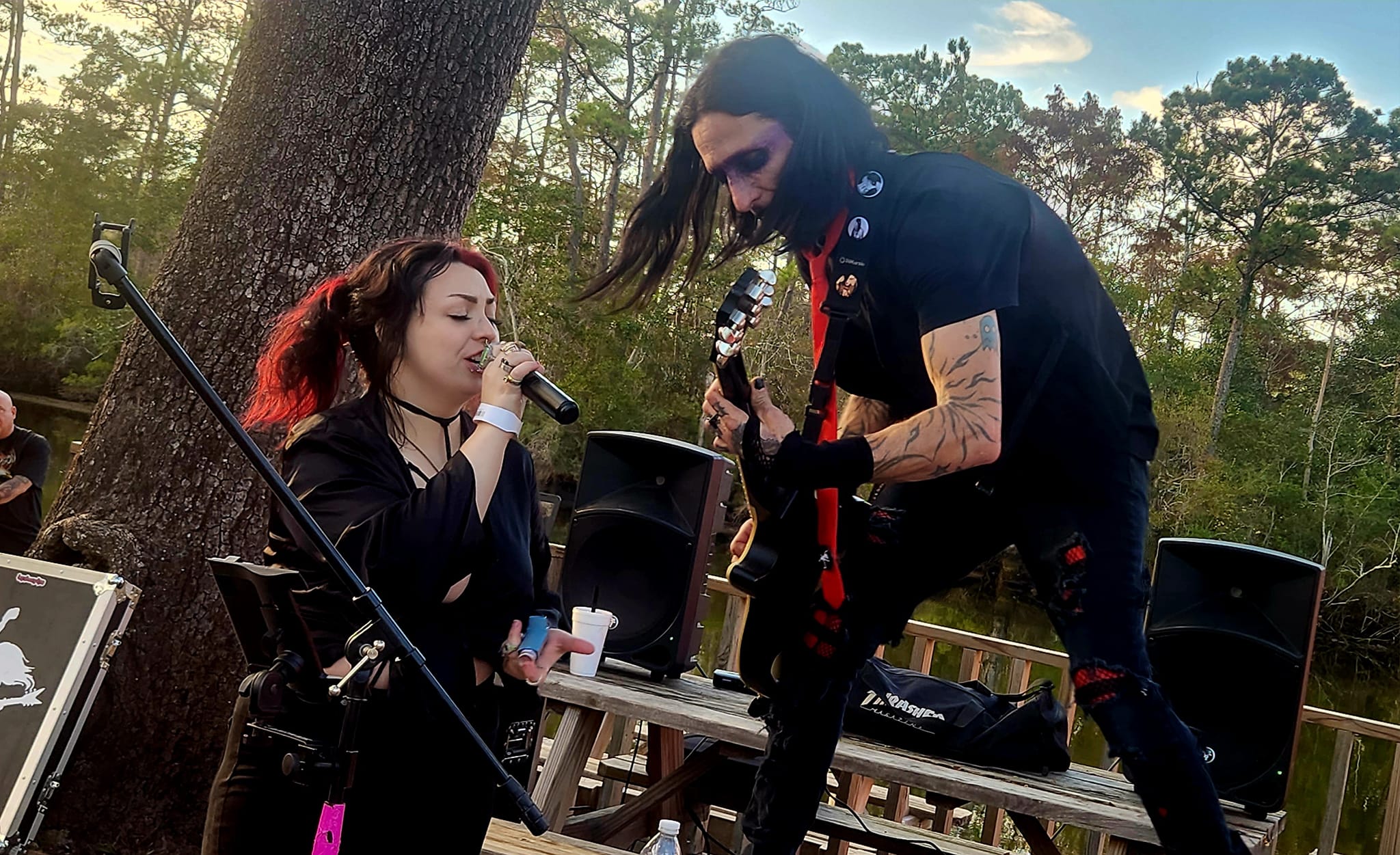 Burn N Redd: A live duo with a big voice and a hard rock edge - Coast ...